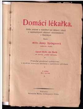 Jenny Springer: Domácí lékařka