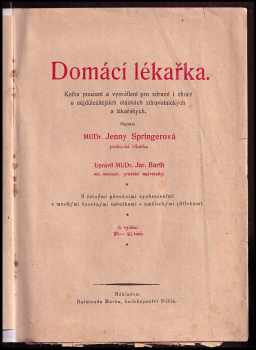 Jenny Springer: Domácí lékařka