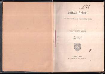 Ignát Herrmann: Domácí štěstí