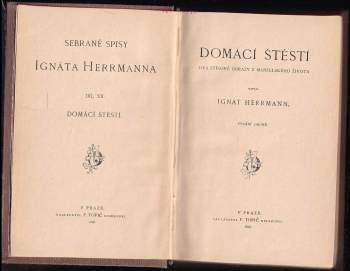 Ignát Herrmann: Domácí štěstí