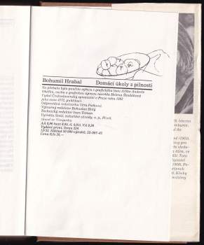 Bohumil Hrabal: Domácí úkoly z pilnosti