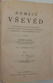 Josef Kafka: Domácí vševěd