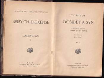 Charles Dickens: Dombey a syn