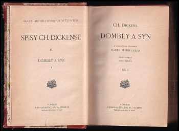 Charles Dickens: Dombey a syn