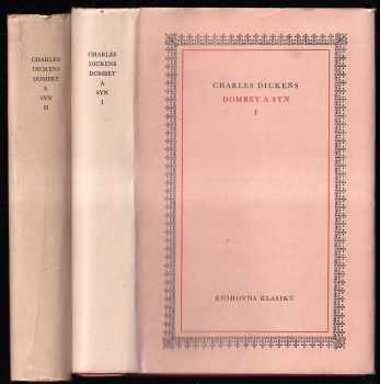 Dombey a syn : Díl 1-2 - Charles Dickens, Charles Dickens, Charles Dickens (1964, Státní nakladatelství krásné literatury a umění) - ID: 619697