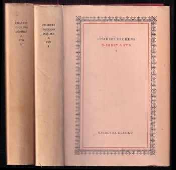 Dombey a syn I. + II. - KOMPLET - Charles Dickens (1964, Státní nakladatelství krásné literatury a umění) - ID: 546174