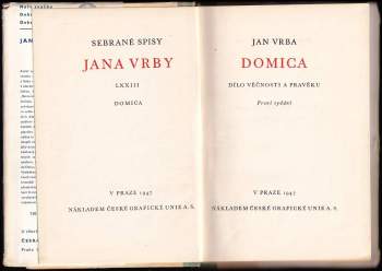 Jan Vrba: Domica