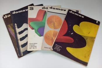 Domov 71 - bytová kultura a technika v domácnosti - čísla 1, 2, 3, 5 a 6