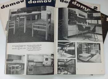 Josef Koliha: Domov 71 - bytová kultura a technika v domácnosti - čísla 1, 2, 4, 5 a 6