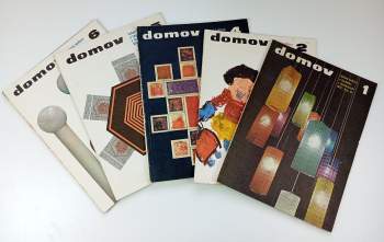 Josef Koliha: Domov 71 - bytová kultura a technika v domácnosti - čísla 1, 2, 4, 5 a 6