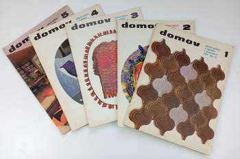 Domov 74 - bytová kultura a technika v domácnosti - čísla 1 - 5