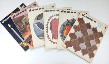 Domov 74 - bytová kultura a technika v domácnosti - čísla 1 - 6 - KOMPLET