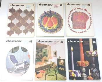 Ivan Horký: Domov 74 - bytová kultura a technika v domácnosti - čísla 1 - 6 - KOMPLET
