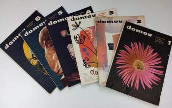 Ivan Horký: Domov 77 - bytová kultura a technika v domácnosti - čísla 1 - 6 - KOMPLETNÍ ROČNÍK