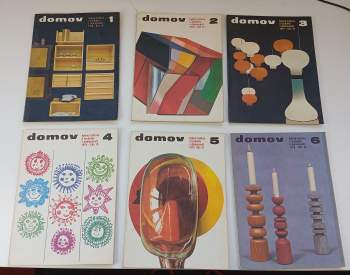 Ivan Horký: Domov 79 - bytová kultura a technika v domácnosti - čísla 1 - 6 - KOMPLETNÍ ROČNÍK