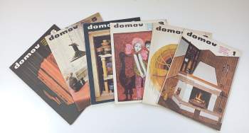 Domov 80 - bytová kultura a technika v domácnosti - čísla 1 - 6 - KOMPLETNÍ ROČNÍK