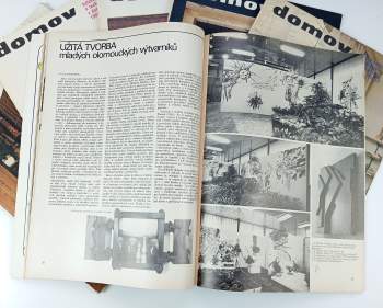 Vladislava Müllerová: Domov 80 - bytová kultura a technika v domácnosti - čísla 1 - 6 - KOMPLETNÍ ROČNÍK