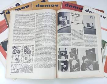 Jiří Bárta: Domov 81 - bytová kultura a technika v domácnosti - čísla 1 - 6 - KOMPLETNÍ ROČNÍK