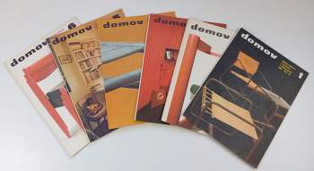 Domov 81 - bytová kultura a technika v domácnosti - čísla 1 - 6 - KOMPLETNÍ ROČNÍK