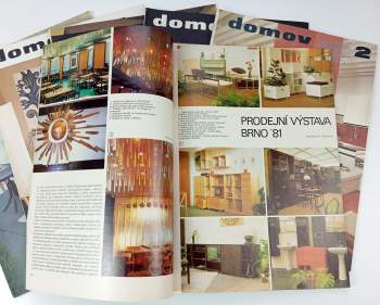 Jiří Bárta: Domov 82 - bytová kultura a technika v domácnosti - čísla 1 - 6 - KOMPLETNÍ ROČNÍK