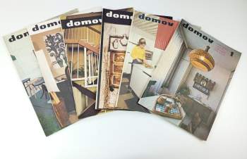 Domov 82 - bytová kultura a technika v domácnosti - čísla 1 - 6 - KOMPLETNÍ ROČNÍK