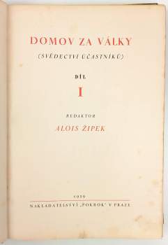 Domov za války