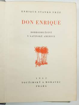 Enrique Stanko Vráz: Don Enrique