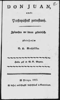 Don Juan, aneb: Prostopássnjk potrestaný