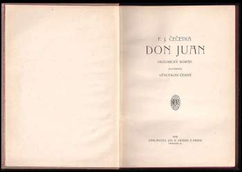 František Josef Čečetka: Don Juan