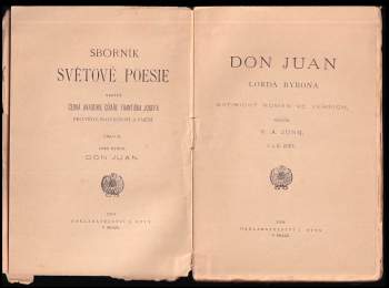George Gordon Byron: Don Juan lorda Byrona
