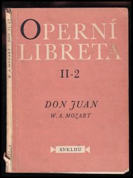 Wolfgang Amadeus Mozart: Don Juan