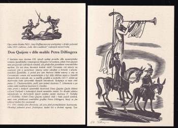 Petr Dillinger: Don Quijote v díle malíře Petra Dillingera