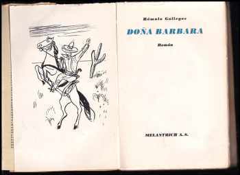 Rómulo Gallegos: Doňa Barbara