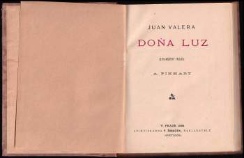 Juan Valera: Doňa Luz