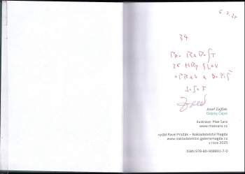 Josef Zajíček: Dopisy Čajce