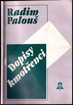 Radim Palouš: Dopisy kmotřenci
