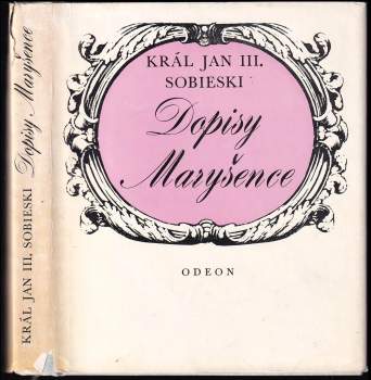 Jan: Dopisy Maryšence
