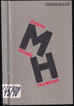 Milada Horáková: Dopisy Milady Horákové