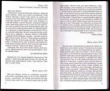 Franz Kafka: Dopisy Mileně