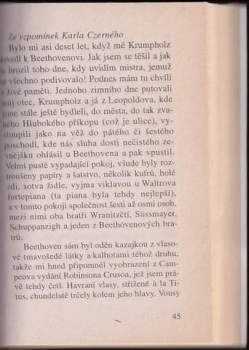 Ludwig van Beethoven: Dopisy, myšlenky, vzpomínky