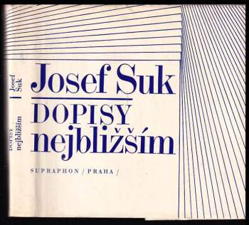 Josef Suk: Dopisy nejbližším