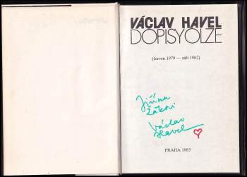 Václav Havel: Dopisy Olze