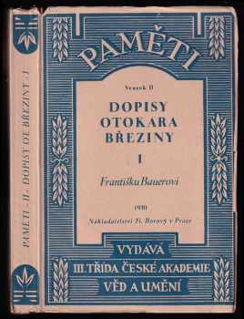 Otokar Březina: Dopisy Otokara Březiny