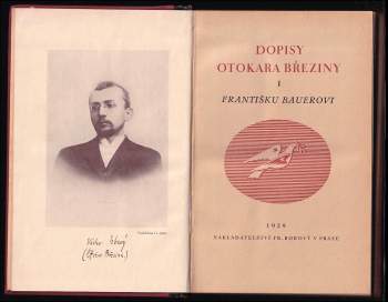 Otokar Březina: Dopisy Otokara Březiny