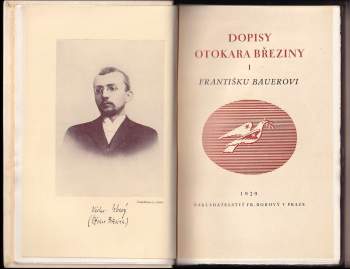 Otokar Březina: Dopisy Otokara Březiny