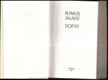 Plinius: Dopisy