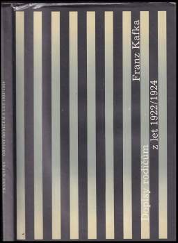 Franz Kafka: Dopisy rodičům z let 1922-1924