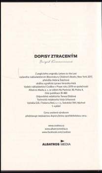 Brigid Kemmerer: Dopisy ztraceným