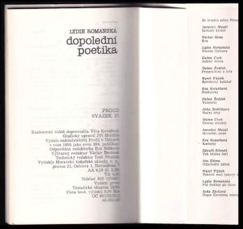 Lydie Romanská: Dopolední poetika