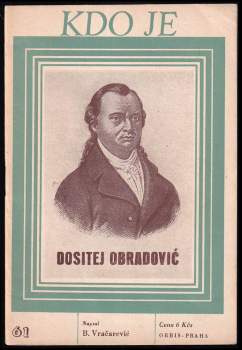 Boško Vračarević: Dositej Obradović